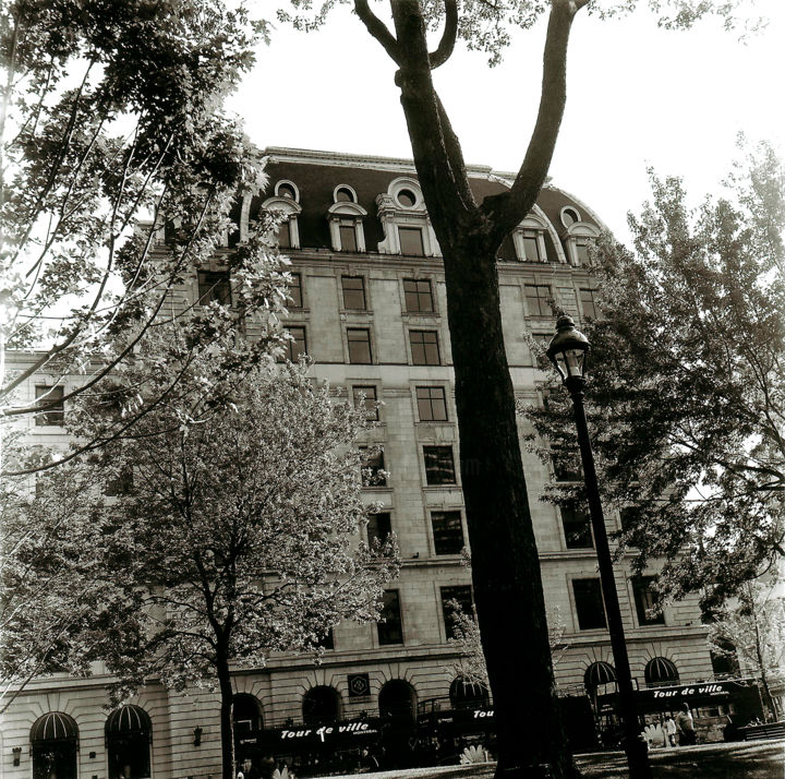 Photography titled "L'Hôtel Windsor vu…" by Ronald Stewart, Original Artwork