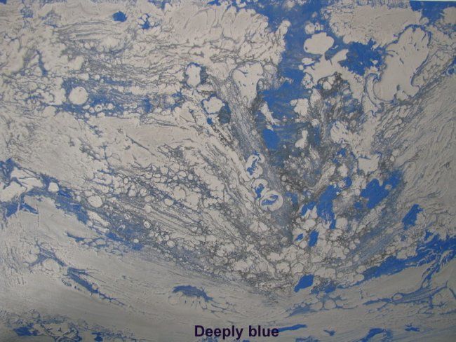 Peinture intitulée "Deep space" par Don Cyprus, Œuvre d'art originale
