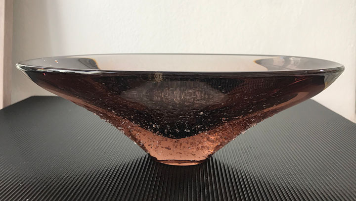 Design intitulada "Artisitc Bowl,Miros…" por Czech Art Glass, Obras de arte originais, Acessórios