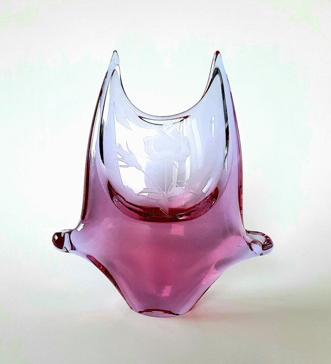 Design getiteld "Artisitc vase- Milo…" door Czech Art Glass, Origineel Kunstwerk, Tabel kunst
