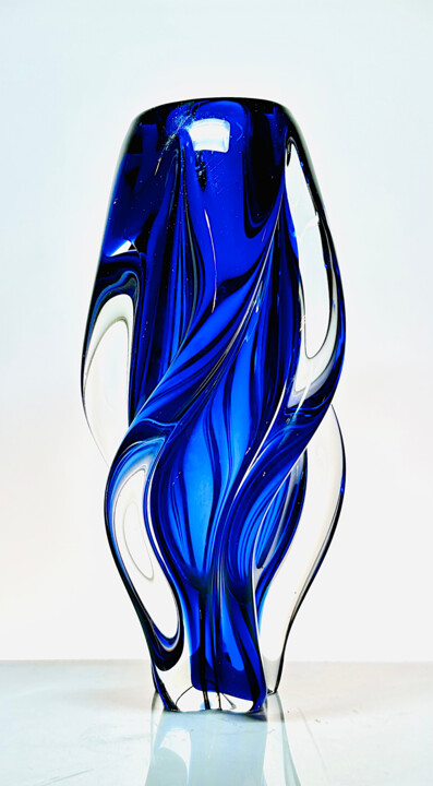 Design mit dem Titel "Josef Hospodka Eleg…" von Czech Art Glass, Original-Kunstwerk, Tischkunst