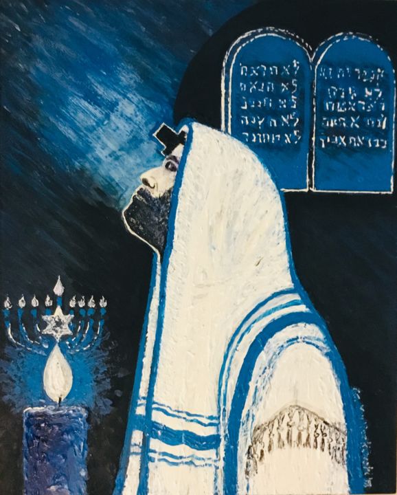 Malarstwo zatytułowany „“Ancient Faith”” autorstwa Czeslaw Kuliczkowski, Oryginalna praca
