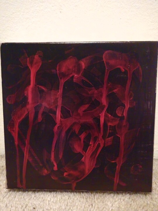 Painting titled "Bad day" by D.Ad, Original Artwork, Spray paint