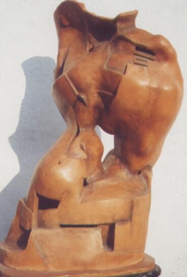「Forma」というタイトルの彫刻 D'Ambros Aferrignoによって, オリジナルのアートワーク