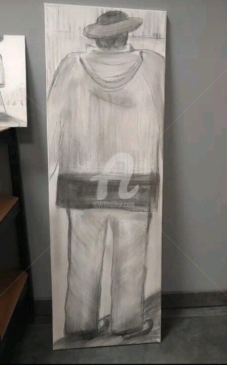 Drawing,  47.2x11.8 in 