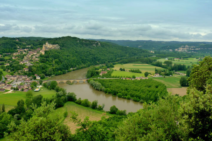 Φωτογραφία με τίτλο "Vallée de la Dordog…" από Dominique Montestier, Αυθεντικά έργα τέχνης