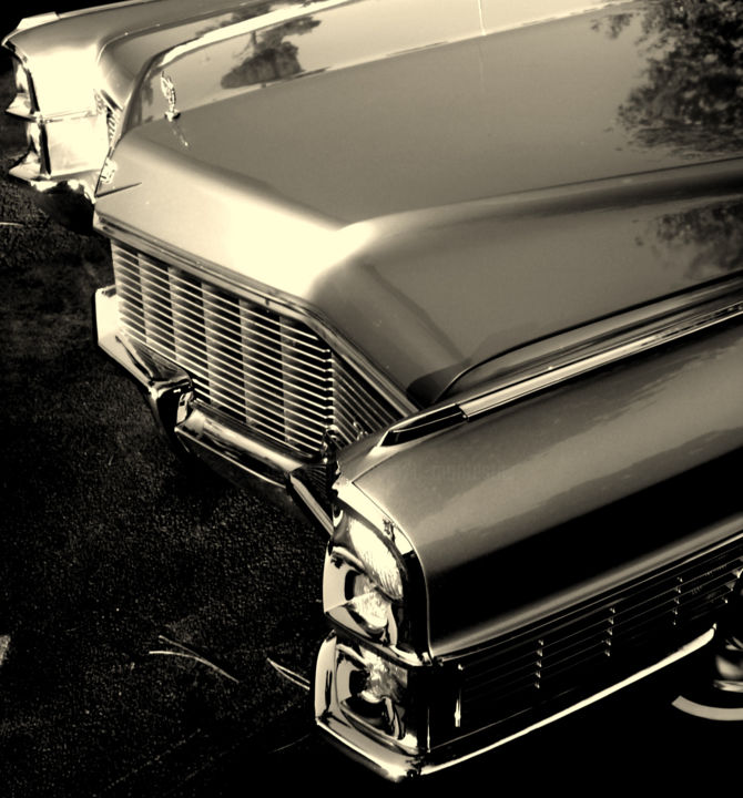 Photography titled "Cadillac De Ville 1…" by Dominique Montestier, Original Artwork