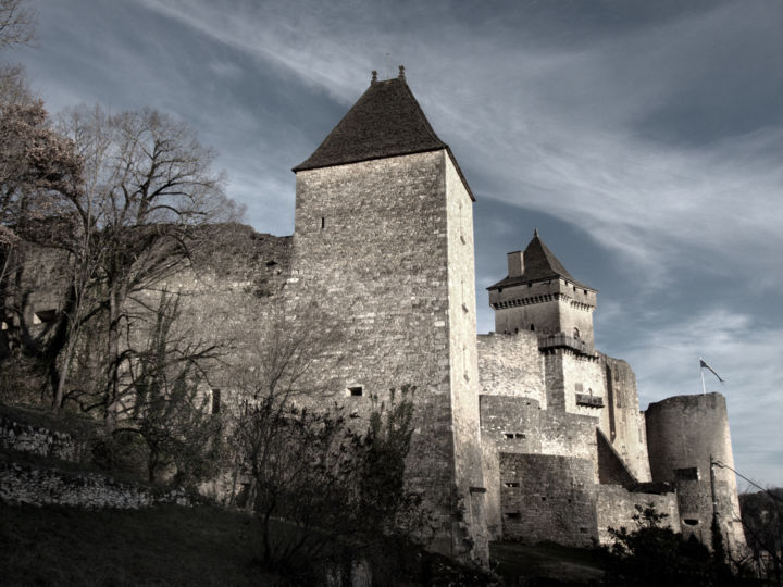 Photography titled "Château de Castelna…" by Dominique Montestier, Original Artwork