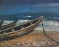 Pintura intitulada "SEASCAPE" por D4rtey, Obras de arte originais