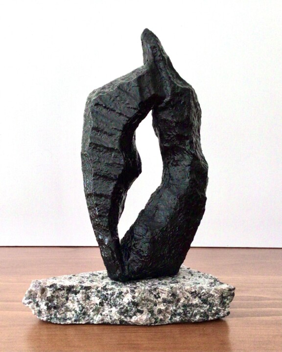 雕塑 标题为“Dualité” 由Daby, 原创艺术品, 树脂