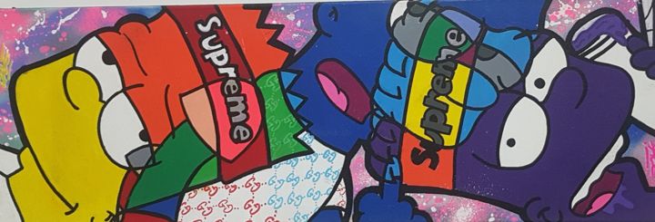 Peinture intitulée "20190517-194820.jpg" par Dage, Œuvre d'art originale, Acrylique