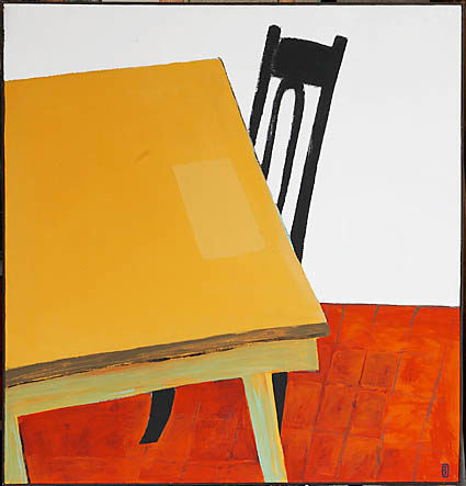 Южная сторона - Painting, 105x100 cm ©2000 by Владимир Дайбов -
Found objects