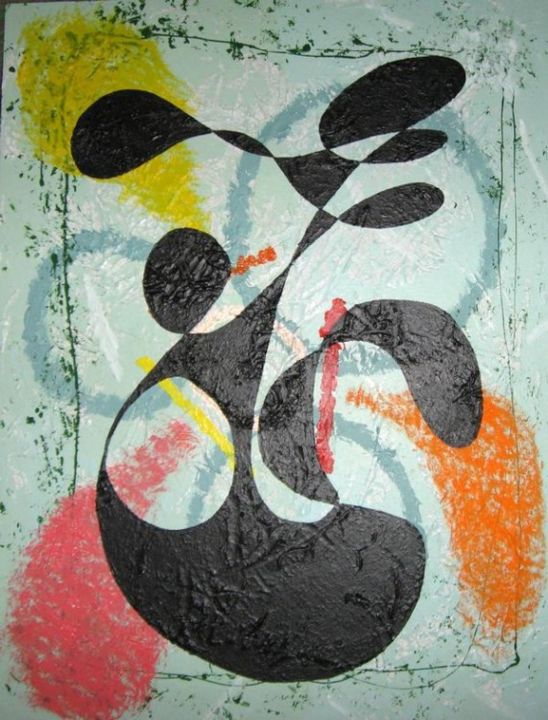 "Creative Energy" başlıklı Tablo Dalibor Moyzes tarafından, Orijinal sanat, Petrol