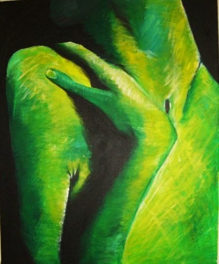 Pintura titulada "Body" por Dali, Obra de arte original