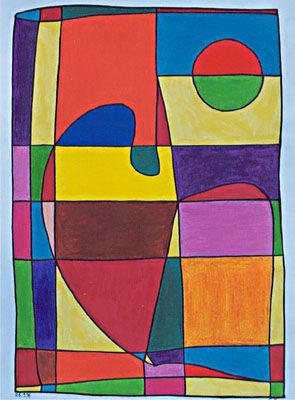 Pittura intitolato "I colori del pittore" da Damiano Gulluni Artstudio, Opera d'arte originale