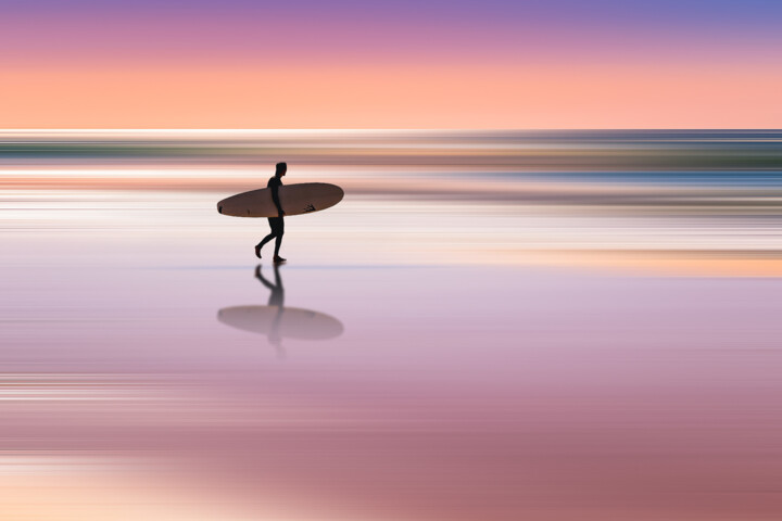 Arts numériques intitulée "Surf" par Dan Beaureperre, Œuvre d'art originale, Photographie manipulée