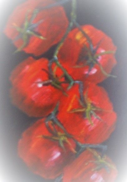 Schilderij getiteld "Vine ripe" door Dan Flanagan, Origineel Kunstwerk, Acryl