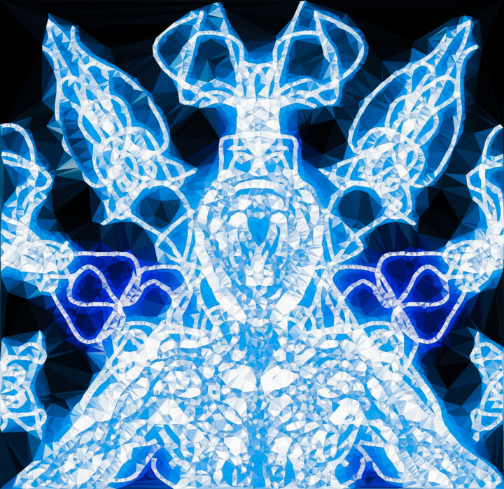 Digital Arts titled "Electric spirit," by Dan Klight, Original Artwork, 2D Digital Work