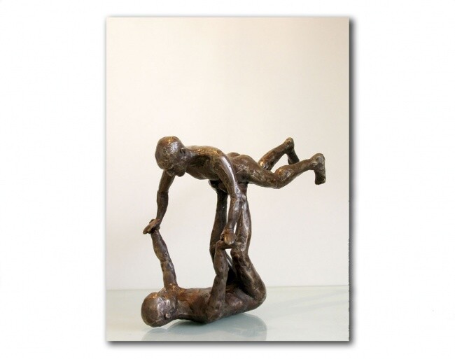 Skulptur mit dem Titel "Resistance By Dan R…" von Dan Reisner, Original-Kunstwerk