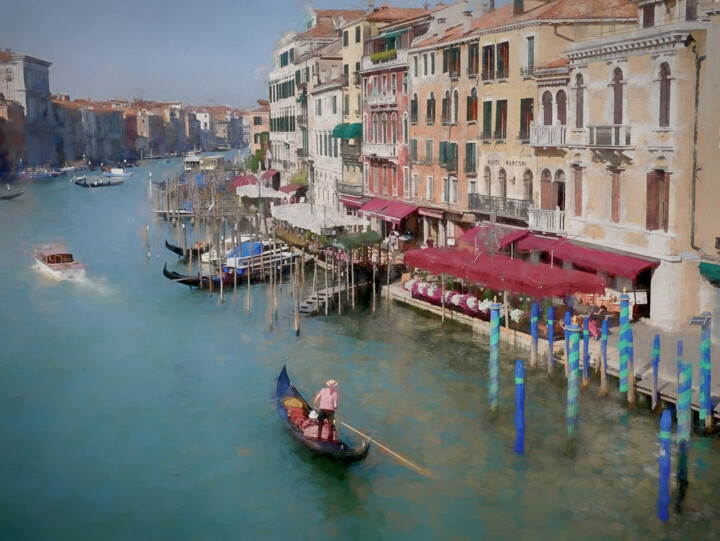 Фотография под названием "Grand canal impress…" - Dana Berthelot, Подлинное произведение искусства, Цифровая фотография