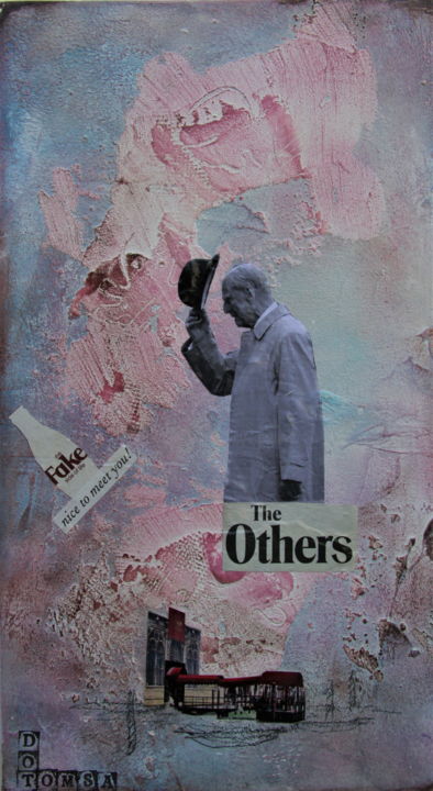 Peinture intitulée "The Others" par Dana Tomsa Oberhoffer, Œuvre d'art originale, Pigments