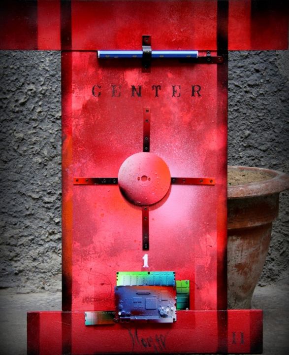 Γλυπτική με τίτλο "Center ll" από Dana Tomsa Oberhoffer, Αυθεντικά έργα τέχνης