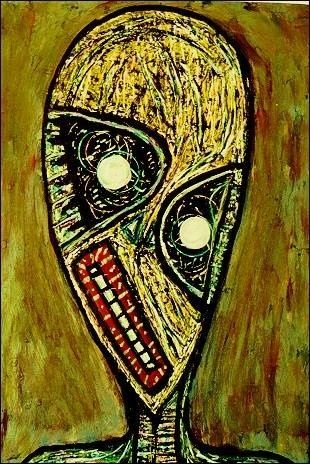 Alien painting