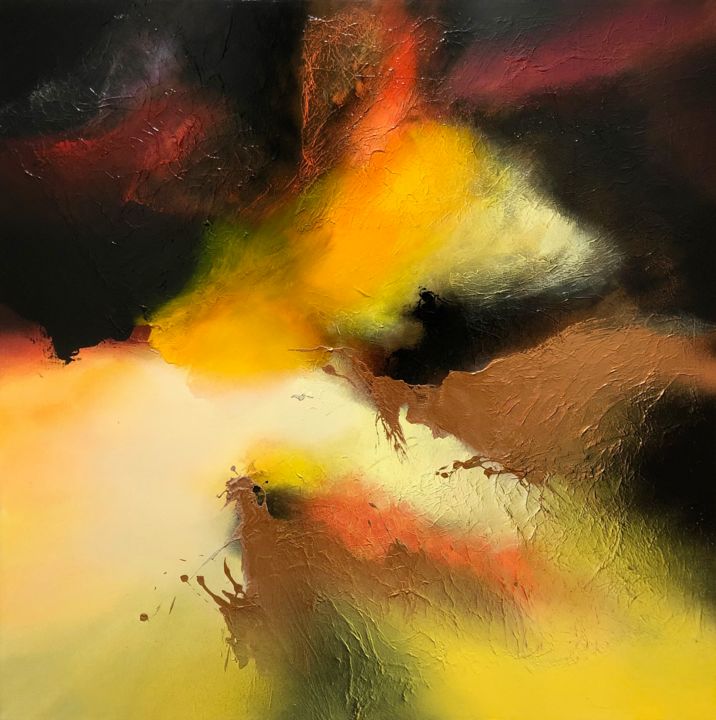 Pintura titulada "A star is born" por Dan Bunea, Obra de arte original, Acrílico