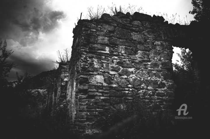 Photography titled "Bricks" by Dan Cristian Lavric, Original Art, Analog photography