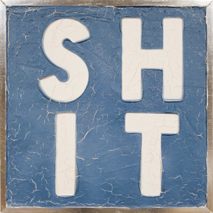 Γλυπτική με τίτλο "SHIT" από Dangerous Minds Artists, Αυθεντικά έργα τέχνης, Άλλος