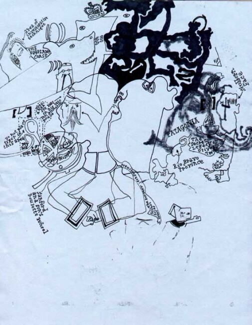 Tekening getiteld "Man with Laurier Co…" door Daniel Boyer, Origineel Kunstwerk