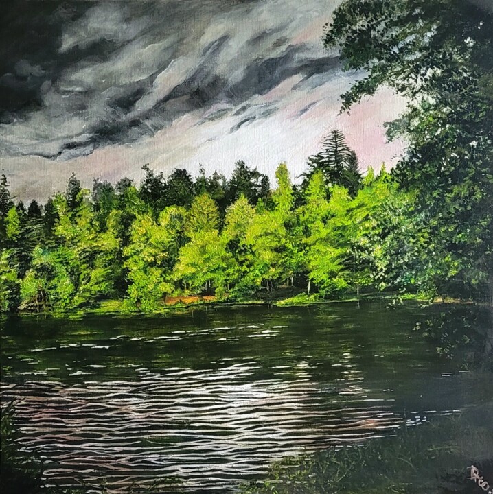 Painting,  27.6x27.6 in 