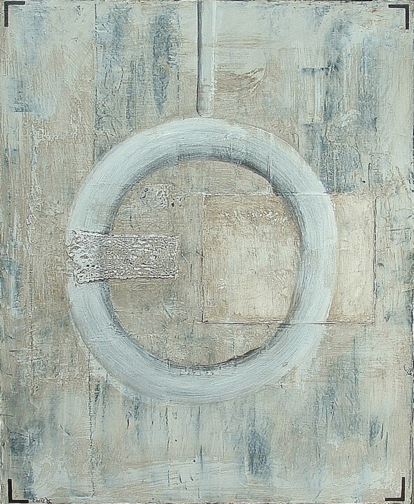 "cercle-v.jpg" başlıklı Tablo Daniel Coste tarafından, Orijinal sanat, Akrilik
