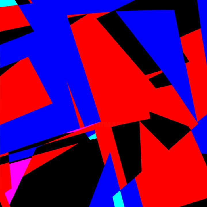 Arte digital titulada "comace-rouge.jpg" por Daniel Dalia, Obra de arte original