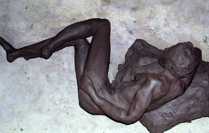 Escultura titulada "terre cuite" por Daniel Palumbo, Obra de arte original