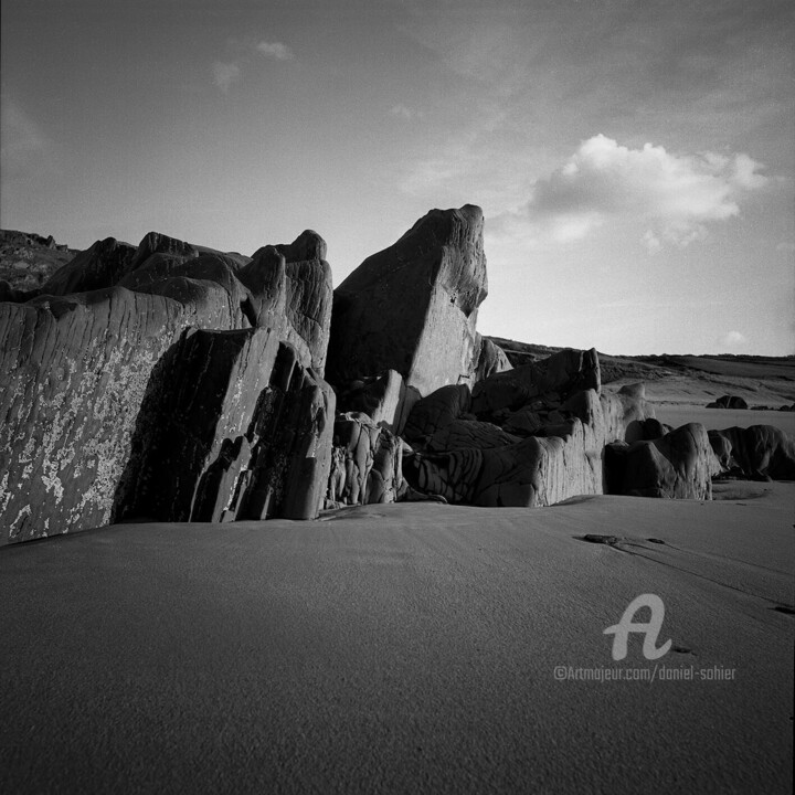 Photographie intitulée "Emergence" par Daniel Sohier, Œuvre d'art originale, Photographie argentique Monté sur Aluminium