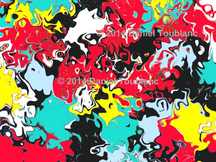 Digital Arts titled "CONTROVERSE" by Daniel Toublanc, Original Artwork, Digital Painting