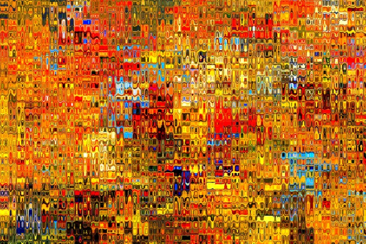 Digital Arts titled "L'OR ÉTERNEL TITRE…" by Daniel Toublanc, Original Artwork, Digital Painting