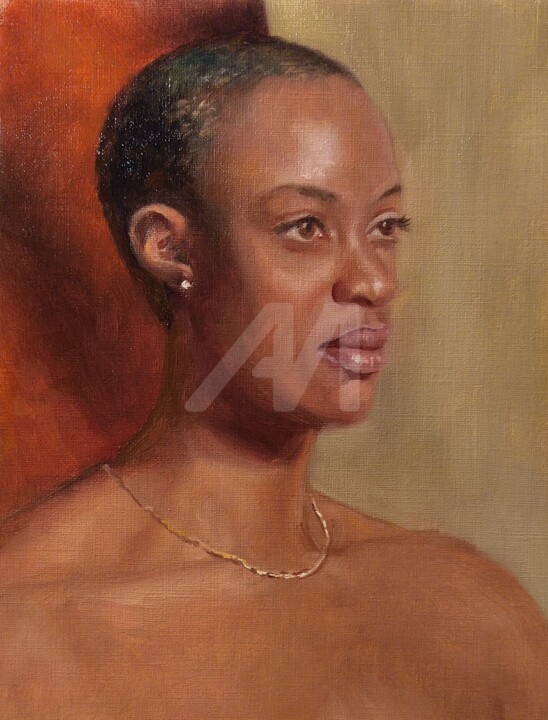 Pittura intitolato "Samantha" da Daniela Protopapa, Opera d'arte originale, Olio