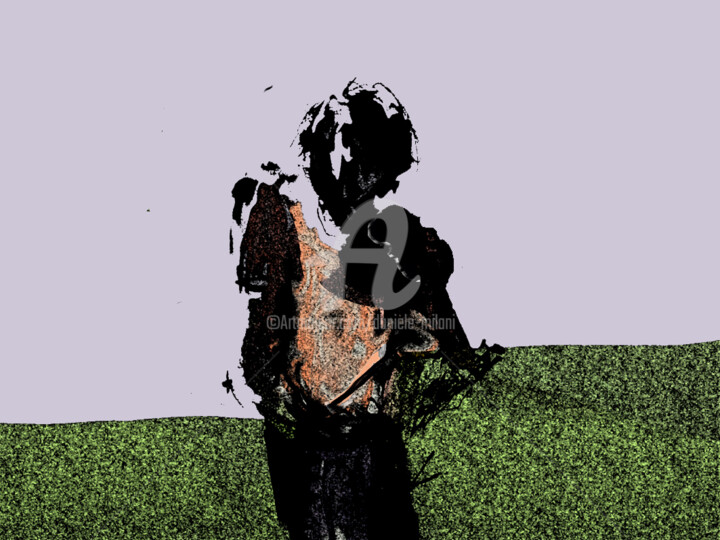Digitale Kunst mit dem Titel "suonare.jpg" von Daniele Milani, Original-Kunstwerk