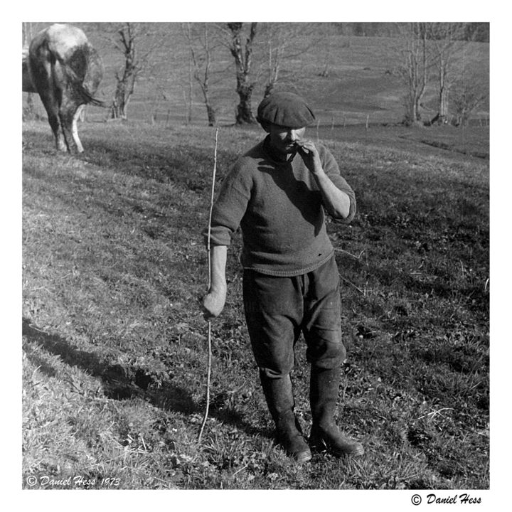 "Paysan-03/Auvergne/…" başlıklı Fotoğraf Daniel Hess tarafından, Orijinal sanat