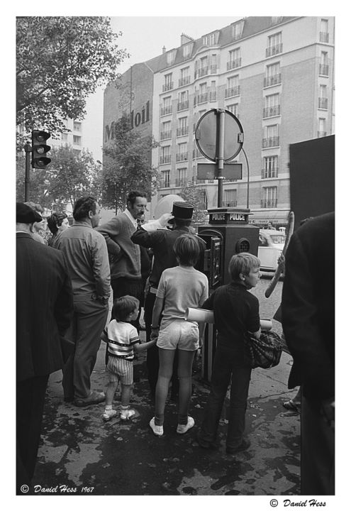 Photographie intitulée "Bd Ney/Paris18/1967…" par Daniel Hess, Œuvre d'art originale