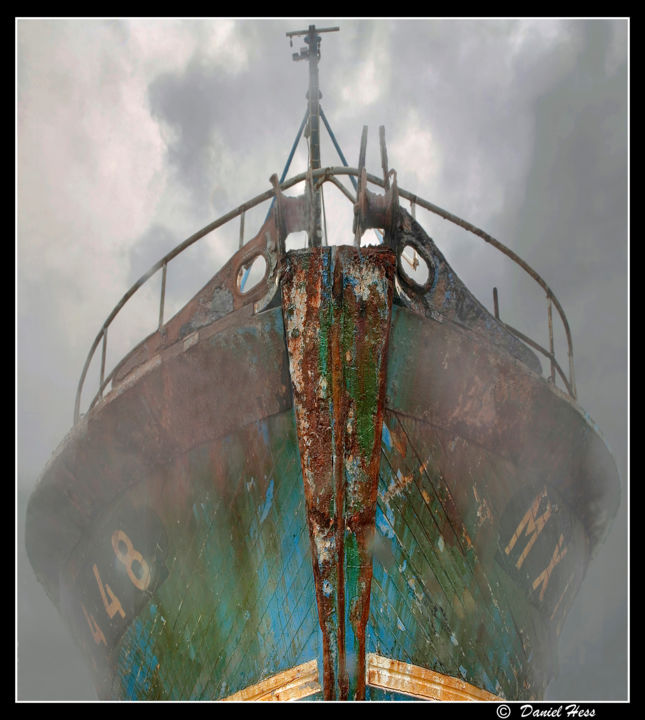 摄影 标题为“bateau 19” 由Daniel Hess, 原创艺术品