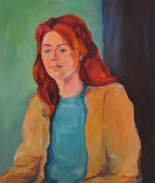 Painting titled "laurence-1998.jpg" by Danielle Braillon (DANIELL), Original Artwork