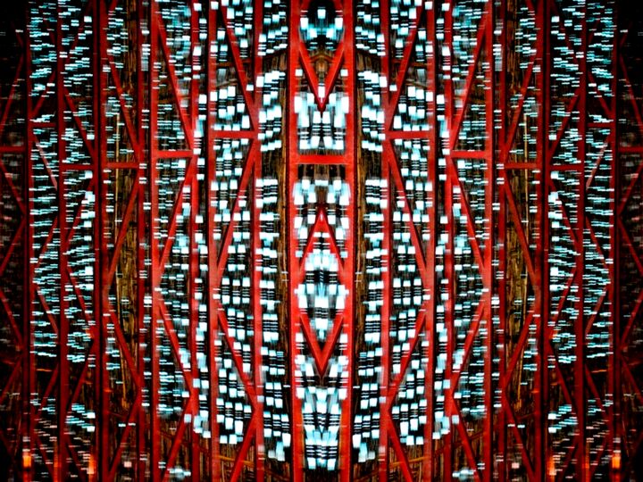 Photographie intitulée "tapisserie" par Danielle Dubus, Œuvre d'art originale