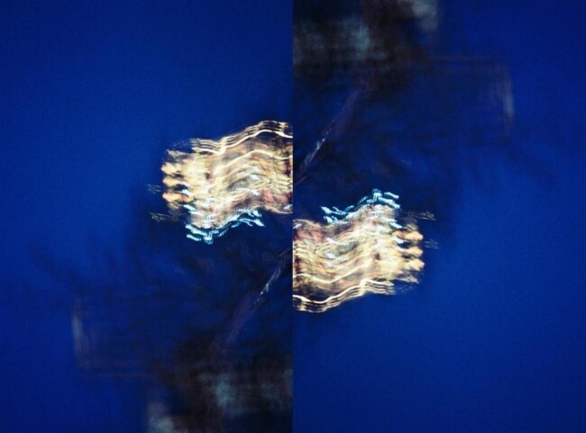 Fotografia intitulada "fragments d'étoiles" por Danielle Dubus, Obras de arte originais
