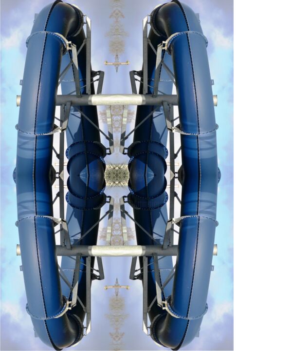 Fotografia intitulada "grande roue 1" por Danielle Dubus, Obras de arte originais