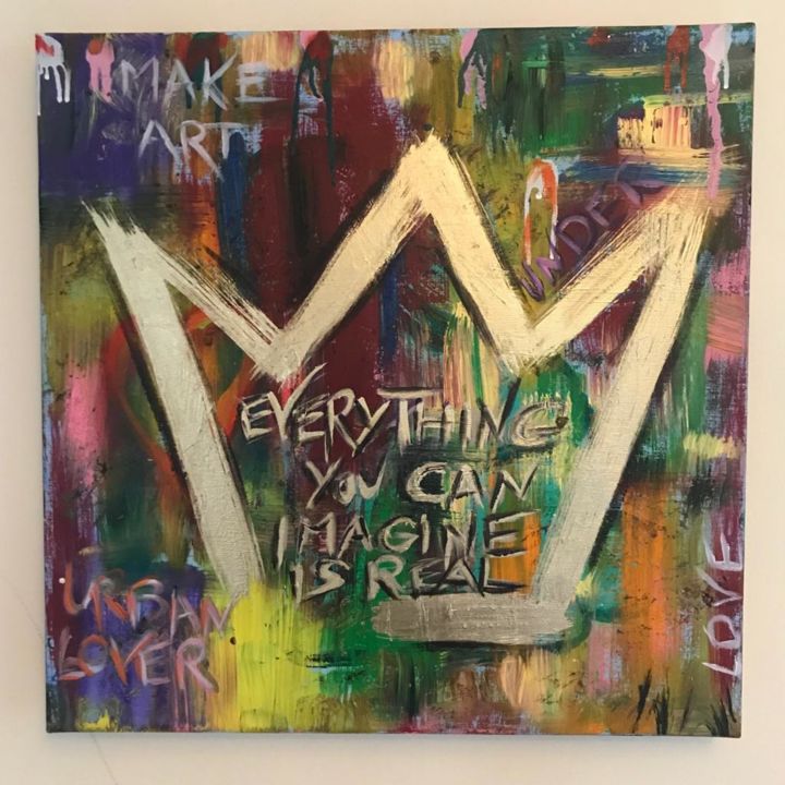 Painting titled "Everything You Imag…" by Daniel Siboni, Original Artwork, Acrylic