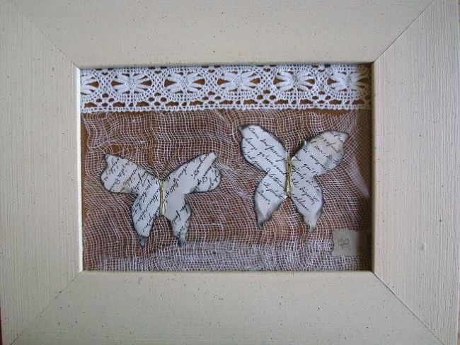 Collages titled "Papillons" by D A N ' I M A G ' I N, Original Artwork