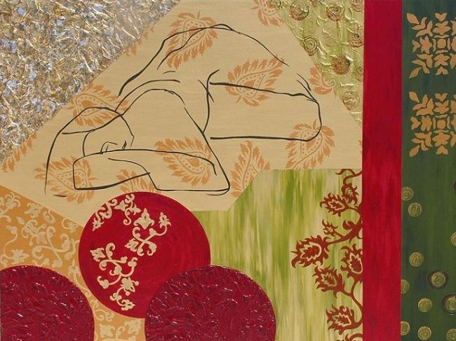 Painting titled "Untitled" by Danit Schindler, Original Art, Oil